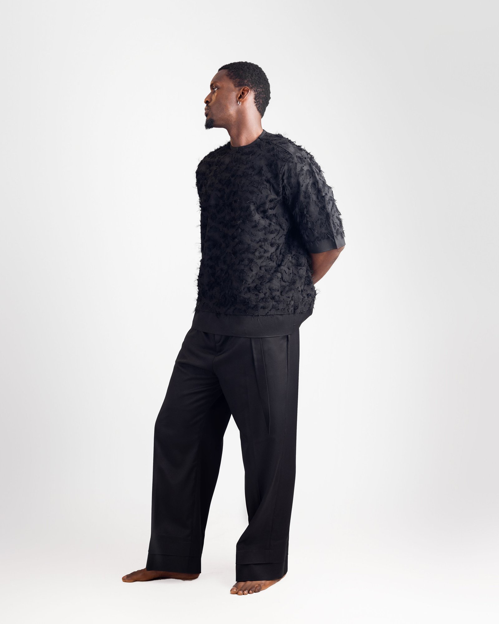 THE BLACK HAIRY EASY WEAR